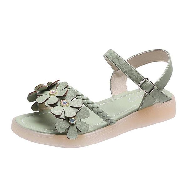 summer style flower decoration casual shoes comfortable soft sole platform flat sandals one word buckle open toe women, Black
summer style flower decoration casual shoes comfortable soft sole platform flat sandals one word buckle open toe women, Black