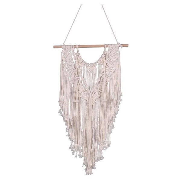 tapestries handwoven macrame wall hanging tapestry boho chic bohemian woven home decoration po props 33x100cm
tapestries handwoven macrame wall hanging tapestry boho chic bohemian woven home decoration po props 33x100cm