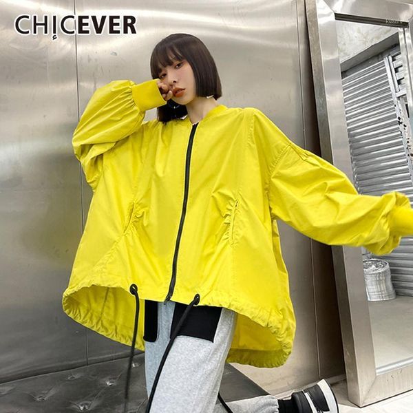 casual jackets for women stand collar long sleeve loose patchwork lace up zipper coats female 2021 spring clothes tide women's, Black;brown
casual jackets for women stand collar long sleeve loose patchwork lace up zipper coats female 2021 spring clothes tide women's, Black;brown
