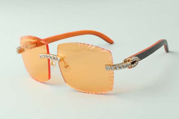 2021 high-end designers sunglasses 3524022 xl diamond cutting lens natural mixed wooden legs glasses, size: 58-18-135mm, White;black
2021 high-end designers sunglasses 3524022 xl diamond cutting lens natural mixed wooden legs glasses, size: 58-18-135mm, White;black