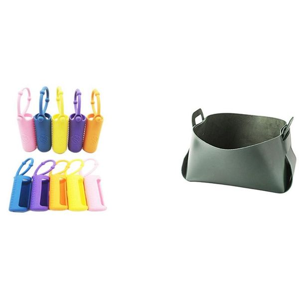 storage baskets 1 pcs box desktray & 10ml roller bottle sleeves silicone essential oil sleeve 
storage baskets 1 pcs box desktray & 10ml roller bottle sleeves silicone essential oil sleeve