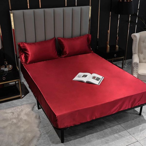 sheets & sets bonenjoy 1 pc fitted bedding sheet single size drap de lit stain silk mattress cover with elastic for double bed(no case)
sheets & sets bonenjoy 1 pc fitted bedding sheet single size drap de lit stain silk mattress cover with elastic for double bed(no case)
