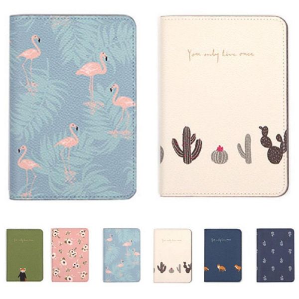 card holders 2021 flower animal passport holder cover bags travel wallet tickets case organizer bag for women, Brown;gray 
card holders 2021 flower animal passport holder cover bags travel wallet tickets case organizer bag for women, Brown;gray