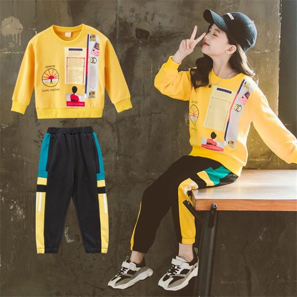 Fashion Girls Clothes Sets Autumn Spring Long Sleeve Shirts + Pants Suits Girl Kids Clothing Child Tracksuit 6 7 8 9 10 12 Year
Fashion Girls Clothes Sets Autumn Spring Long Sleeve Shirts + Pants Suits Girl Kids Clothing Child Tracksuit 6 7 8 9 10 12 Year