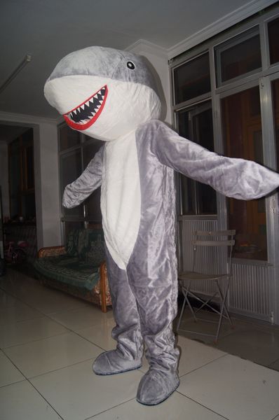 real picture great white shark mascot costume fancy dress for halloween carnival party support customization, Red;yellow
real picture great white shark mascot costume fancy dress for halloween carnival party support customization, Red;yellow