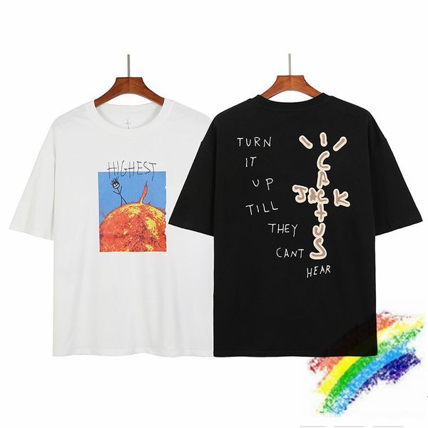 t shirts 2021ss travis scott highest sun t shirt men women tees t-shirt, White;black
t shirts 2021ss travis scott highest sun t shirt men women tees t-shirt, White;black