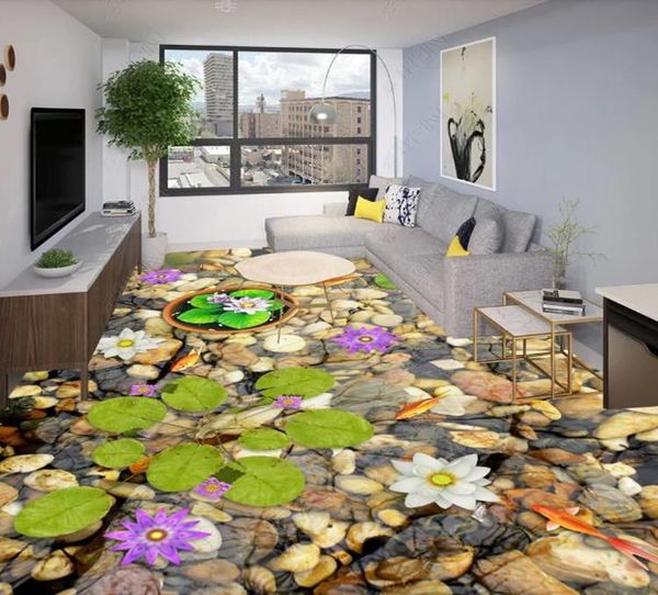 wallpapers custom mural floor goldfish play lotus clear stream 3d bedroom living room bathroom self-adhesive waterproof decor
wallpapers custom mural floor goldfish play lotus clear stream 3d bedroom living room bathroom self-adhesive waterproof decor