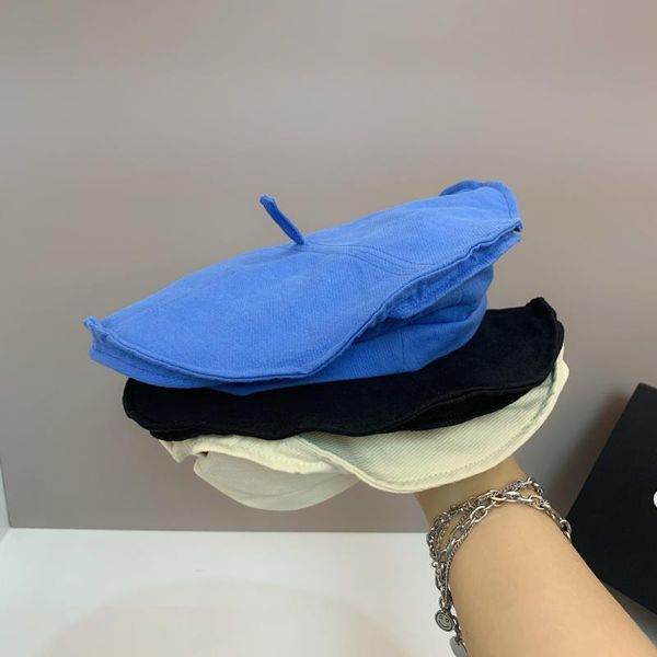 berets female autumn and winter korean fashion beret literary retro wild painter hat outdoor street uv sun, Blue;gray
berets female autumn and winter korean fashion beret literary retro wild painter hat outdoor street uv sun, Blue;gray