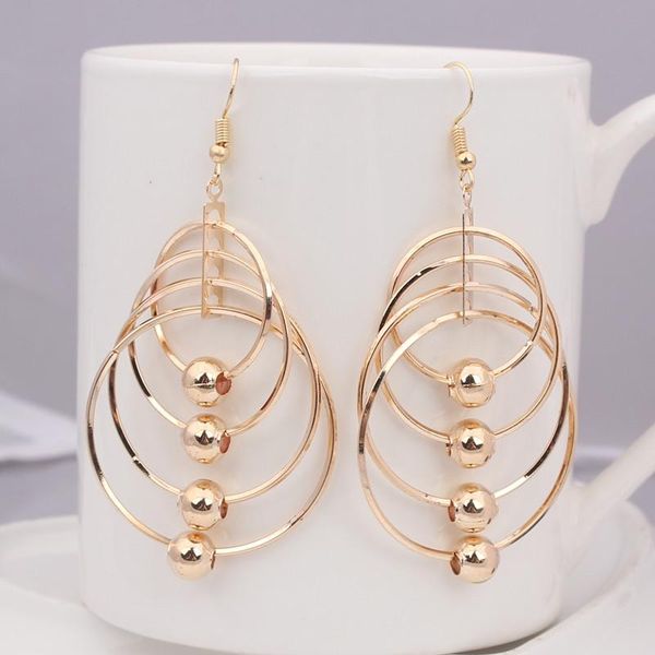 dangle & chandelier multi-layer big circle round tassel long drop earrings fashion gold metal statement for women wedding jewelry gift, Silver
dangle & chandelier multi-layer big circle round tassel long drop earrings fashion gold metal statement for women wedding jewelry gift, Silver