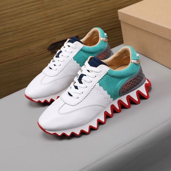 21s fun styl bottom sneakers loubisharks donna flat serrated soles,super gift men's red soles shoes men walking dress mjjjj0001, Black
21s fun styl bottom sneakers loubisharks donna flat serrated soles,super gift men's red soles shoes men walking dress mjjjj0001, Black