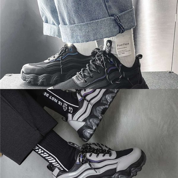 casual shoes 2021 spring new daddy men's wave soled thick korean low leisure sports syz5, Black
casual shoes 2021 spring new daddy men's wave soled thick korean low leisure sports syz5, Black