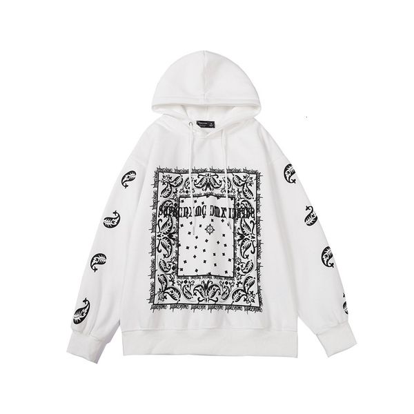 high street cashew flower totem large size men's youth oversize plush pullover hoodie fashion, Black
high street cashew flower totem large size men's youth oversize plush pullover hoodie fashion, Black