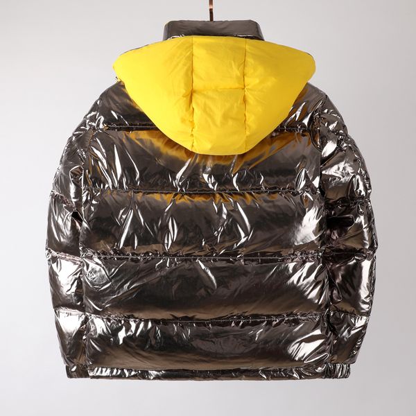luxury french men's down jacket designer brand same style for men and women couple outfit wear on both sides hooded cropped coat, Black
luxury french men's down jacket designer brand same style for men and women couple outfit wear on both sides hooded cropped coat, Black