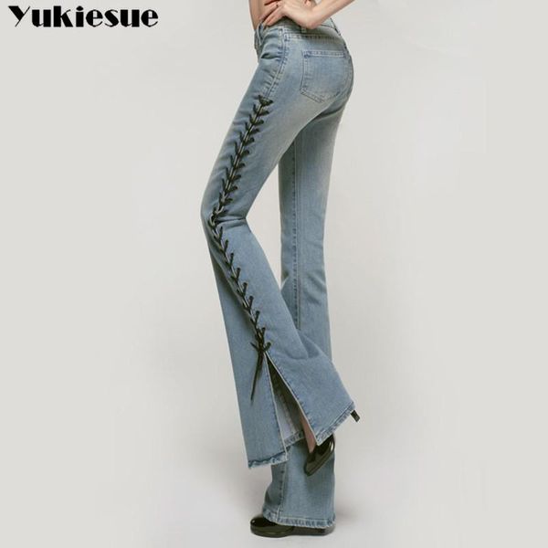 women's jeans high waist for women 2021 spring lace up vintage mom woman skinny casual flare pants female trousers woman's, Blue
women's jeans high waist for women 2021 spring lace up vintage mom woman skinny casual flare pants female trousers woman's, Blue