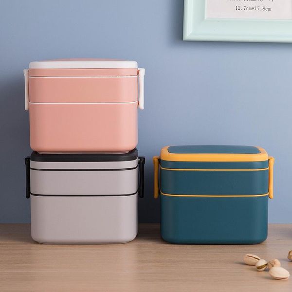 dinnerware sets double layer lunch box portable lunchbox square container home bento storage case with spoon microwave use
dinnerware sets double layer lunch box portable lunchbox square container home bento storage case with spoon microwave use