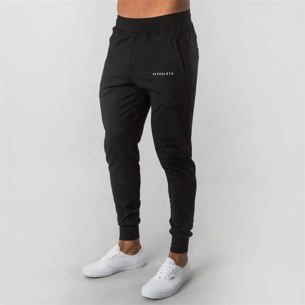 men's pants alphalete style mens brand jogger sweatpants man gyms workout fitness cotton trousers male casual fashion skinny track, Black
men's pants alphalete style mens brand jogger sweatpants man gyms workout fitness cotton trousers male casual fashion skinny track, Black