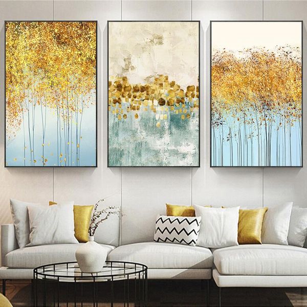 paintings abstract gold foil leaves plant picture wall poster modern style canvas print golden painting art aisle living room unique decor
paintings abstract gold foil leaves plant picture wall poster modern style canvas print golden painting art aisle living room unique decor