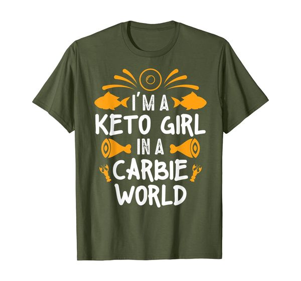keto girl in a carbie world fasting keto carb lifestyle t-shirt, White;black
keto girl in a carbie world fasting keto carb lifestyle t-shirt, White;black