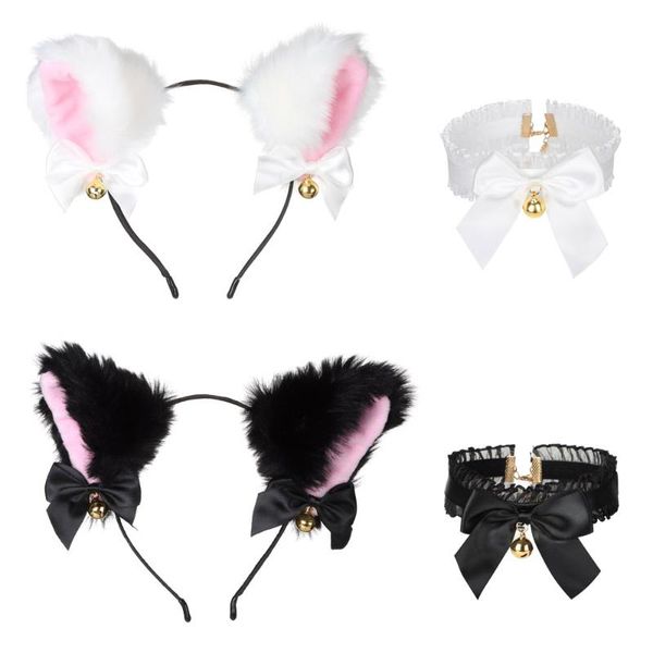 other event & party supplies 2pcs cat ear headband with bells necklace plush furry ears headwear fancy dress hairband women girls cosplay
other event & party supplies 2pcs cat ear headband with bells necklace plush furry ears headwear fancy dress hairband women girls cosplay