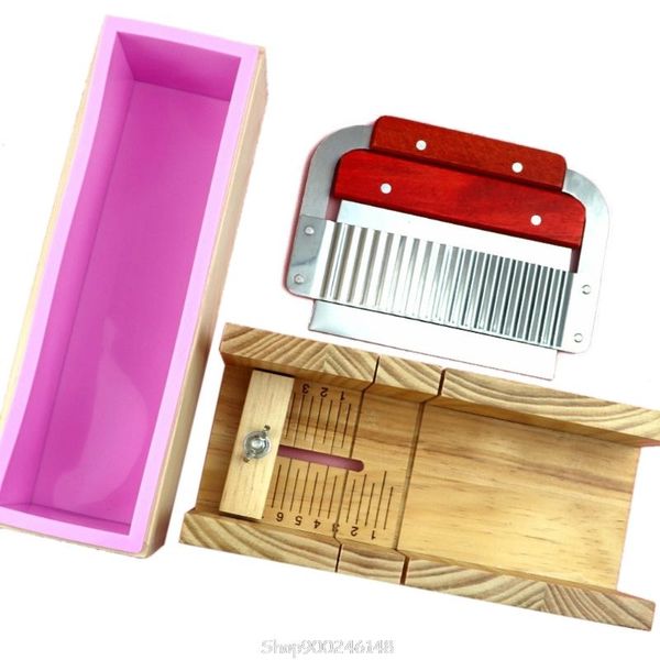 baking & pastry tools wooden soap loaf cutter mold and set rectangle silicone with wood box straight wavy n10 20
baking & pastry tools wooden soap loaf cutter mold and set rectangle silicone with wood box straight wavy n10 20