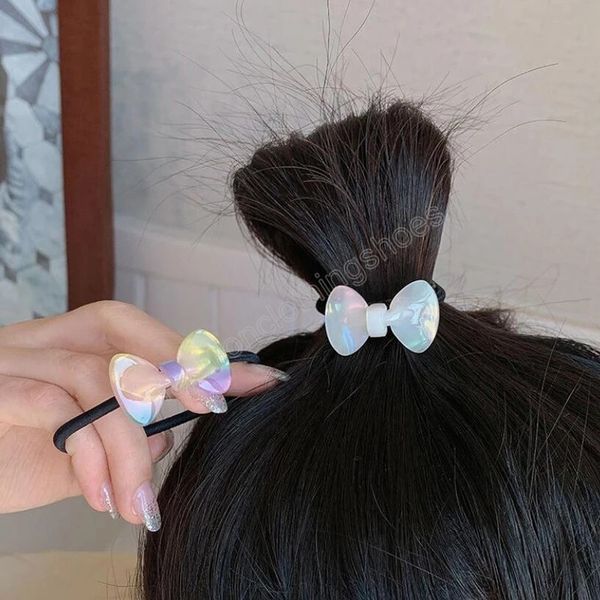 bow rubber band elastic hairbands hair rope ties for girls women hairpin headwear hair accessories, Slivery;white
bow rubber band elastic hairbands hair rope ties for girls women hairpin headwear hair accessories, Slivery;white