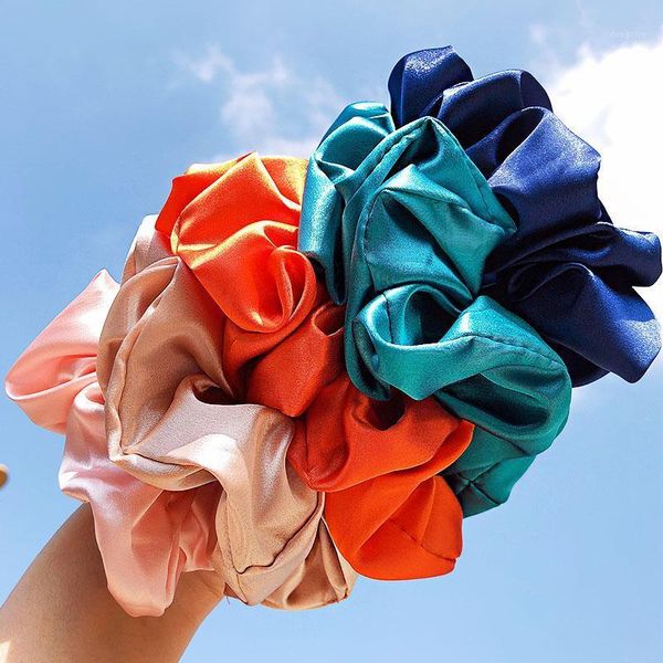 vivid colors satin soft elastic girl elegant hair band lady sweet scrunchies rubber women headband fashion accessories1
vivid colors satin soft elastic girl elegant hair band lady sweet scrunchies rubber women headband fashion accessories1