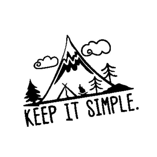 16.3cm*12.4cm interesting camping in mountain keep it simple vinyl car sticker vivid window decal black/silver c18-0259
16.3cm*12.4cm interesting camping in mountain keep it simple vinyl car sticker vivid window decal black/silver c18-0259
