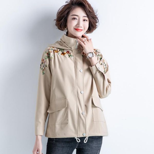 women's jackets fv6617 2021 autumn winter women fashion casual ladies work wear nice jacket windbreaker womens coats, Black;brown
women's jackets fv6617 2021 autumn winter women fashion casual ladies work wear nice jacket windbreaker womens coats, Black;brown