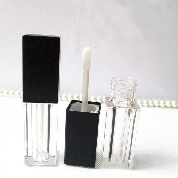 storage bottles & jars 30pcs 50pcs 4.5ml square plastic liquid lipstick refillable bottle clear lip gloss tube with black lid travel co
storage bottles & jars 30pcs 50pcs 4.5ml square plastic liquid lipstick refillable bottle clear lip gloss tube with black lid travel co