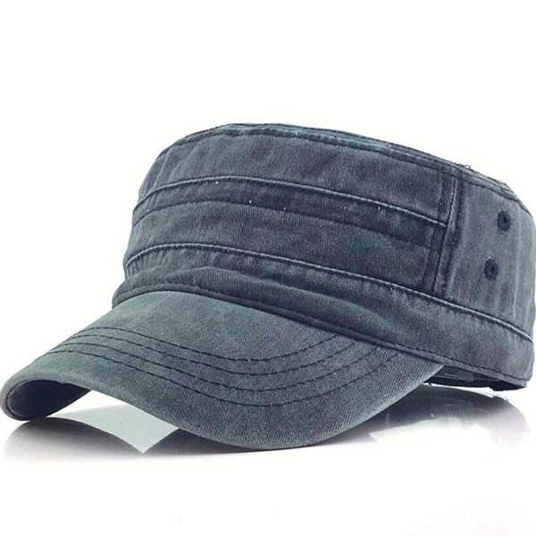 wide brim hats 1pc solid color men's army cap military adjustable flat classical style sunscreen sun hat casual, Blue;gray
wide brim hats 1pc solid color men's army cap military adjustable flat classical style sunscreen sun hat casual, Blue;gray