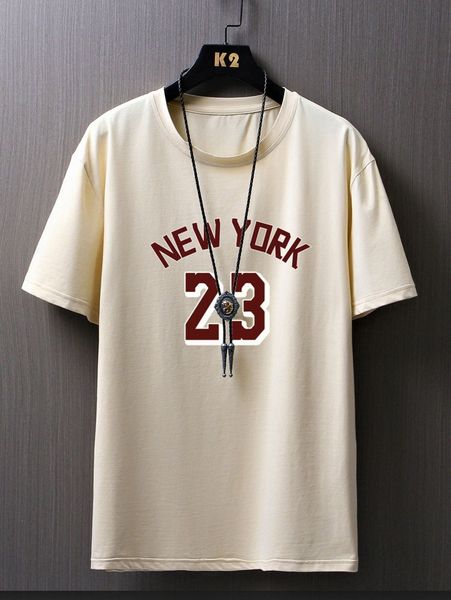 men letter graphic tee z1b0#, White;black
men letter graphic tee z1b0#, White;black