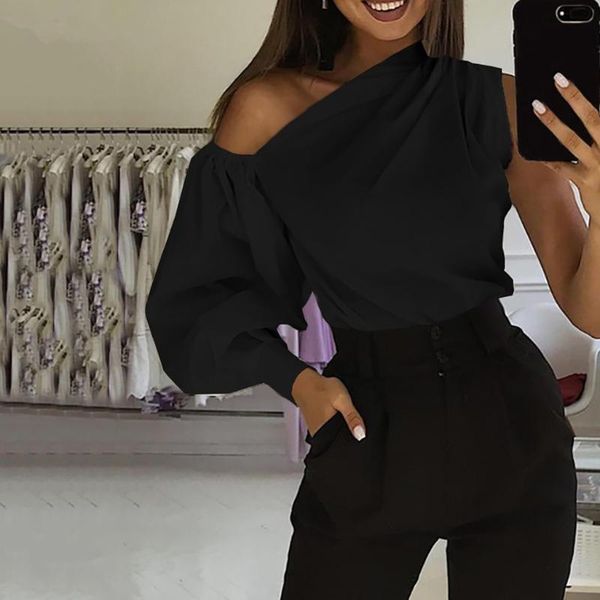 women's blouses & shirts off shoulder women office celmia fashion long sleeve blouse casual loose lady elegant blusas plus size fe, White
women's blouses & shirts off shoulder women office celmia fashion long sleeve blouse casual loose lady elegant blusas plus size fe, White