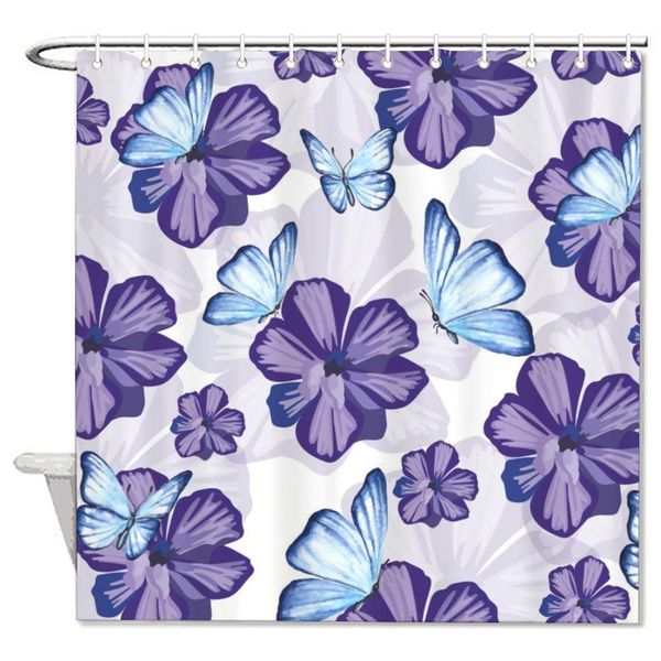 purple wildflower blue butterfly waterproof shower curtains for bathtub shower novelty fabric bathroom liner decorative
purple wildflower blue butterfly waterproof shower curtains for bathtub shower novelty fabric bathroom liner decorative