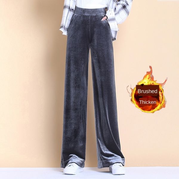 capris big size vertical straight women's pants 2021 autumn velvet padded waist plus, Black;white
capris big size vertical straight women's pants 2021 autumn velvet padded waist plus, Black;white