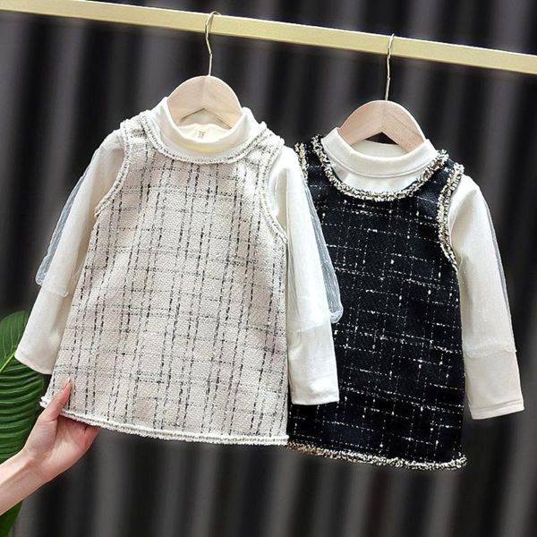 sweet spring girls kids princess plaided overall dress+long sleeve blouse 2pcs children baby infants clothes set s12118 girl's dresses, Red;yellow
sweet spring girls kids princess plaided overall dress+long sleeve blouse 2pcs children baby infants clothes set s12118 girl's dresses, Red;yellow