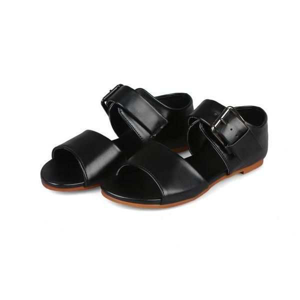 big size simple and fashionable flat sandals with buckle summer ladies women shoes woman, Black
big size simple and fashionable flat sandals with buckle summer ladies women shoes woman, Black