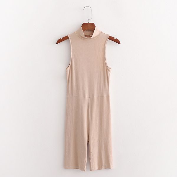 women's jumpsuits & rompers lady khaki za skinny knitted playsuits women fashion turtleneck sleeveless high elastic short chi, Black;white
women's jumpsuits & rompers lady khaki za skinny knitted playsuits women fashion turtleneck sleeveless high elastic short chi, Black;white