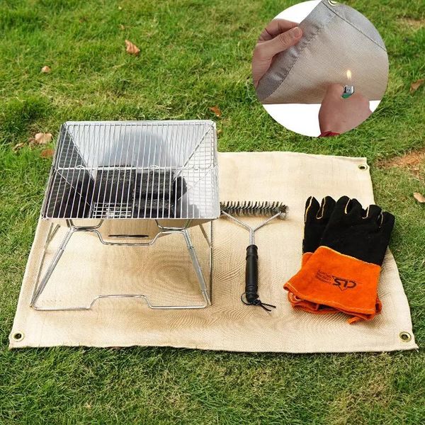 outdoor pads camping fire prevention barbecue cloth flame retardant heat insulation safety naturehike picnic glass fiber tablecloth
outdoor pads camping fire prevention barbecue cloth flame retardant heat insulation safety naturehike picnic glass fiber tablecloth