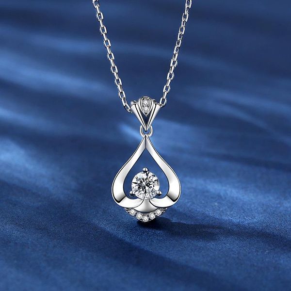 chains s925 sterling silver smart iris flower water drop necklace all-match fashion temperament clavicle pendant birthday gift
chains s925 sterling silver smart iris flower water drop necklace all-match fashion temperament clavicle pendant birthday gift