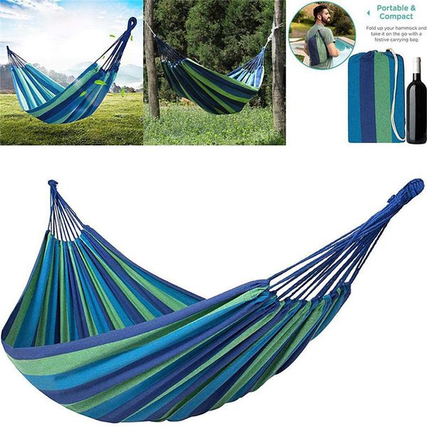 portable hammock outdoor hammock garden sports home travel camping swing canvas stripe hammock thickened anti rollover chair
portable hammock outdoor hammock garden sports home travel camping swing canvas stripe hammock thickened anti rollover chair
