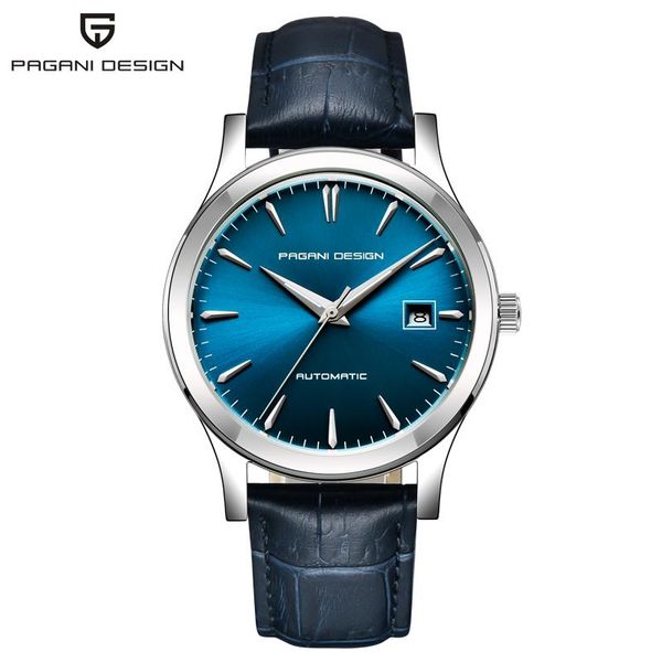 wristwatches pagani design 40mm seagull movt mechanical auto date watches men business waterproof luxury genuine leather automatic wristwatc, Slivery;brown
wristwatches pagani design 40mm seagull movt mechanical auto date watches men business waterproof luxury genuine leather automatic wristwatc, Slivery;brown