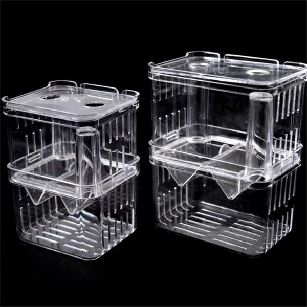 aquariums 2 sizes double-deck clear fish breeding isolation box aquarium breeder tank hatching incubator house home
aquariums 2 sizes double-deck clear fish breeding isolation box aquarium breeder tank hatching incubator house home