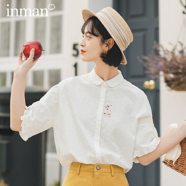 blouses summer stringy selvedge literary embroidered girlish short sleeve blouse lgwq, White
blouses summer stringy selvedge literary embroidered girlish short sleeve blouse lgwq, White