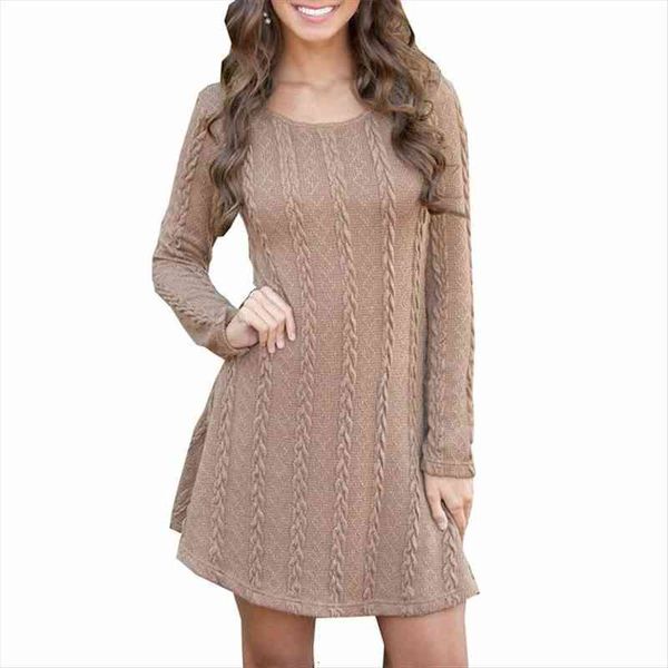 long sleeve sweater irregular womens dresses hem casual autumn winter o neck a line mini knitted twist cotton wool clothes, Black;gray
long sleeve sweater irregular womens dresses hem casual autumn winter o neck a line mini knitted twist cotton wool clothes, Black;gray