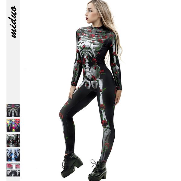 scary womens 3d skeleton bone print halloween costumes cosplay jumpsuit bodysuit for women party day of the dead, Black;white
scary womens 3d skeleton bone print halloween costumes cosplay jumpsuit bodysuit for women party day of the dead, Black;white