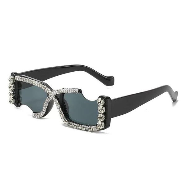 sunglasses 2021 diamond fashion rectangle women men brand designer distinctive incomplete style gradients lens pc frame uv400, White;black
sunglasses 2021 diamond fashion rectangle women men brand designer distinctive incomplete style gradients lens pc frame uv400, White;black