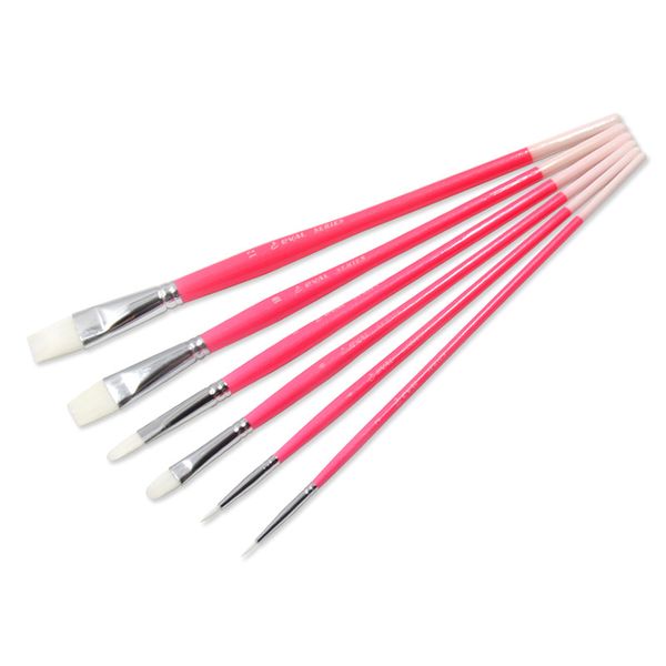 6 pcs sets Boutique painting brushes nylon hair hook line row pen combination level head Tongue peak Birch pole Art Supplies, Default color
6 pcs sets Boutique painting brushes nylon hair hook line row pen combination level head Tongue peak Birch pole Art Supplies, Default color
