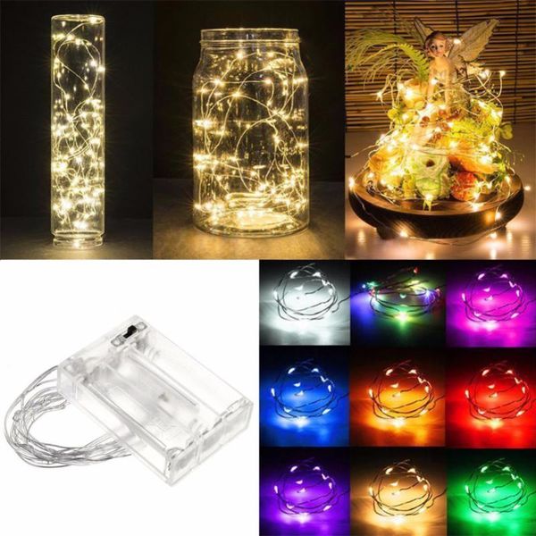 strips 2pcs/lots 2m/20 leds silver color copper wire fairy string lights lamp colorful light for holiday christmas wedding party decor
strips 2pcs/lots 2m/20 leds silver color copper wire fairy string lights lamp colorful light for holiday christmas wedding party decor