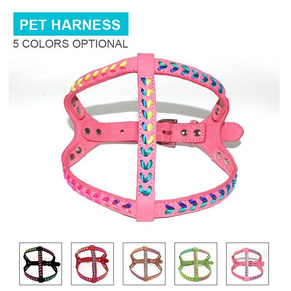 manual dog harness adjustable colorful woven soft pet vest shining diamonds outdoor walking runing dogs harnesses pets supplies collars & le
manual dog harness adjustable colorful woven soft pet vest shining diamonds outdoor walking runing dogs harnesses pets supplies collars & le