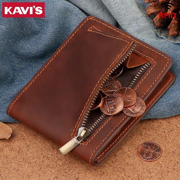 card holders kavis super slim leather wallet 100% genuine mini purse men thin small coin perse, Brown;gray
card holders kavis super slim leather wallet 100% genuine mini purse men thin small coin perse, Brown;gray